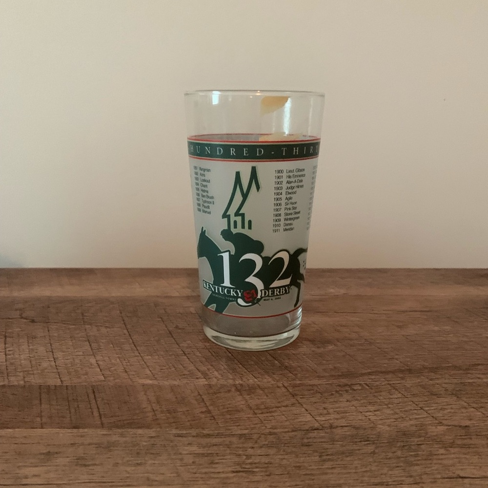 2006 Kentucky Derby 🐎 Glass